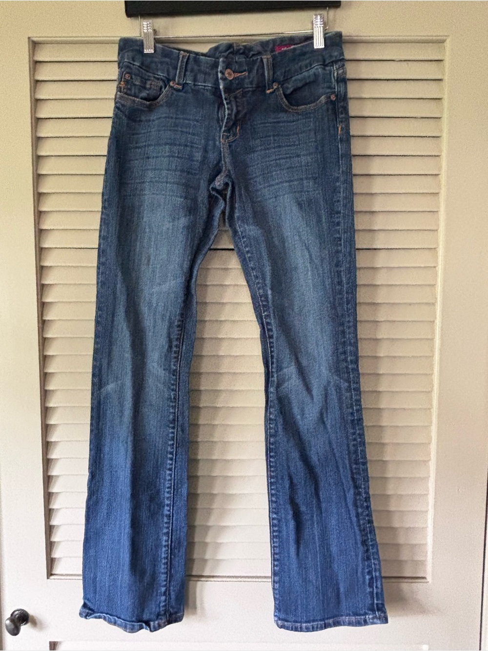 7 For All Mankind Women's Medium Blue Bootcut Jeans